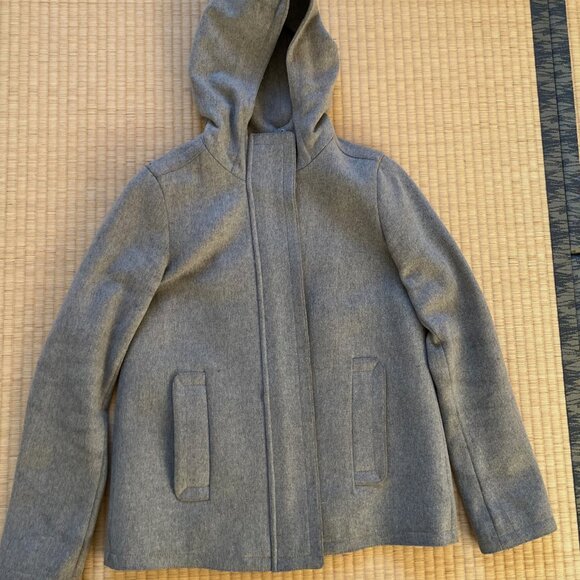 J. Crew Wool melton hooded jacket - Picture 7 of 7